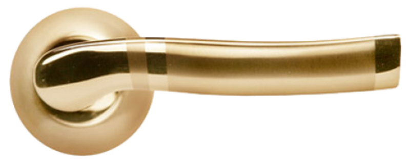 Дверная ручка Фонтан MH-04 SG/GP