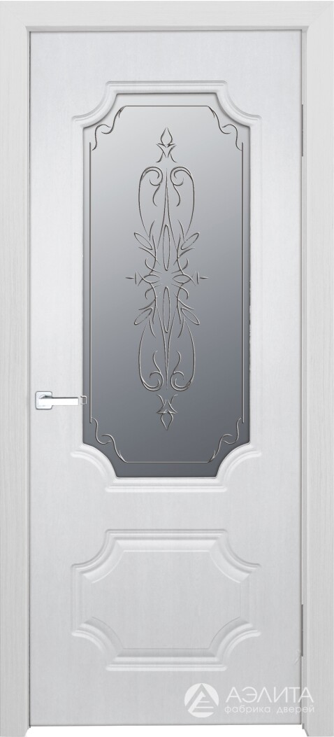 Межкомнатная дверь Эмма 10 ДО с гравировкой