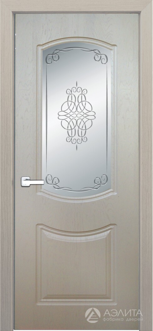 Межкомнатная дверь Эмма 120 ДО с гравировкой